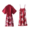 Comfortable and breathable silk nightgown