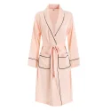 Silk long nightgown