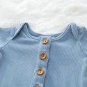 Newborn baby Knotted gown Sleeping Bag with Hat (7)