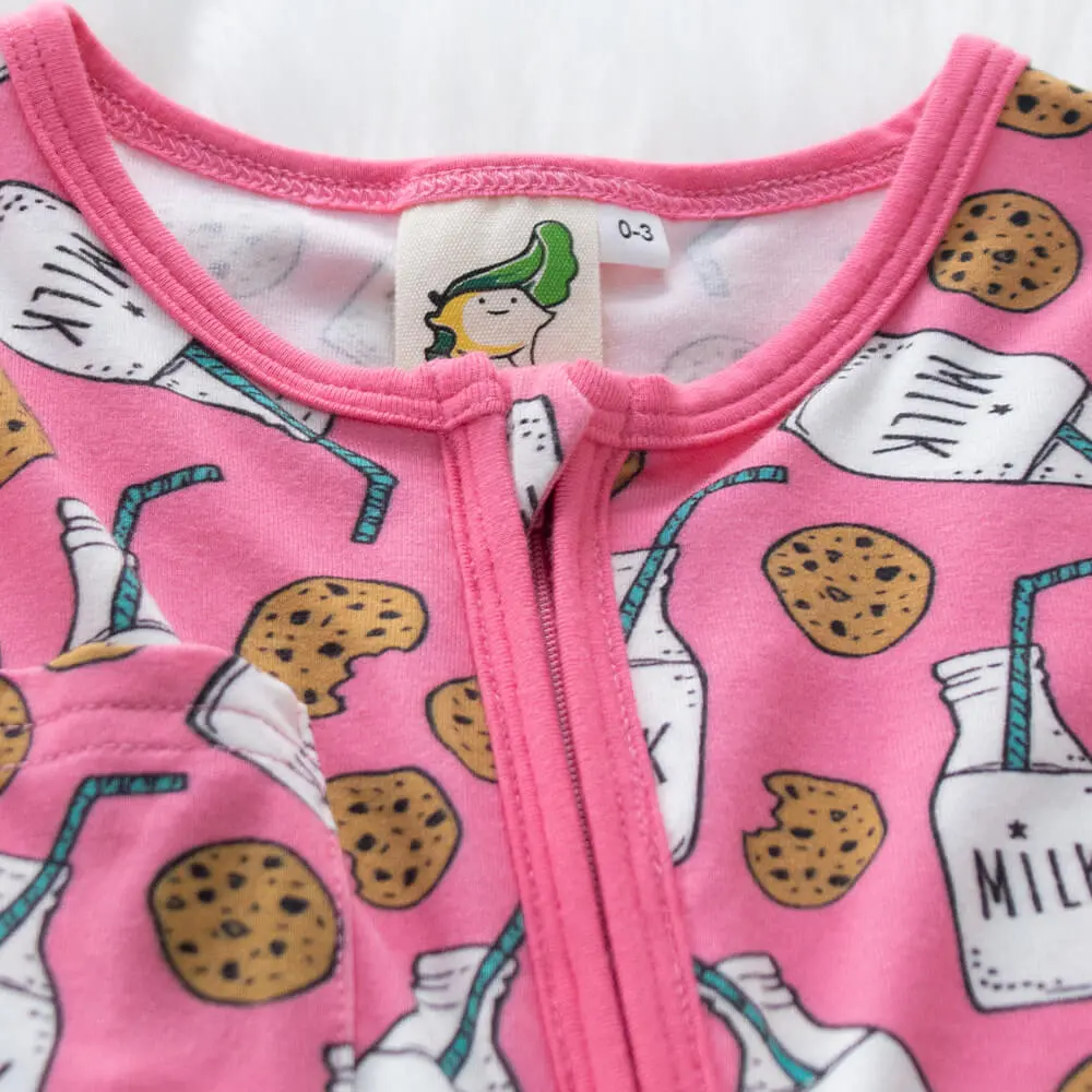 Baby Zip Front Pajamas sleeveless (6)