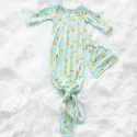 OEM Newborn Cotton Nightgown Long Sleeve Baby Sleeping Bags Outfits