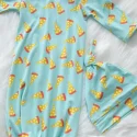 Newborn Cotton Nightgown Long Sleeve Baby Sleeping Bags Outfits (3)
