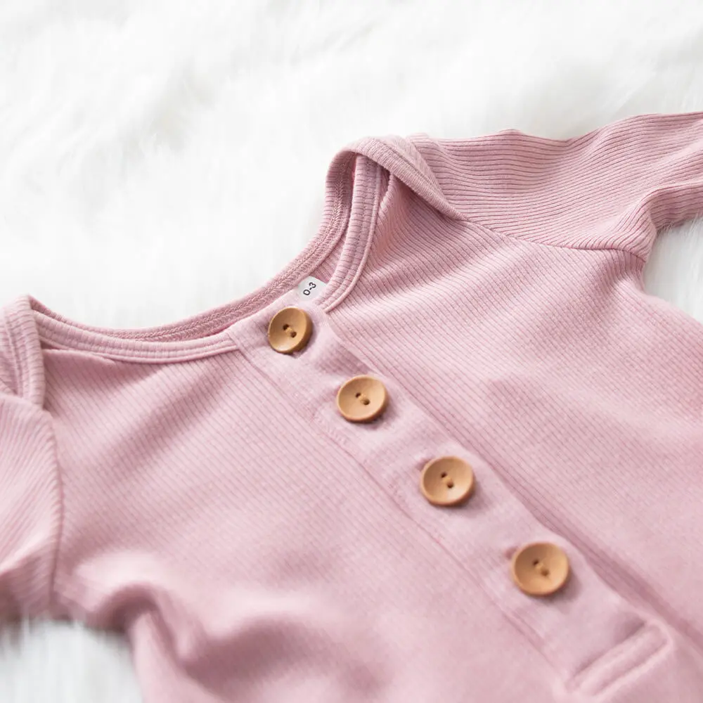 knotted Gown Baby Girl with headband (4)