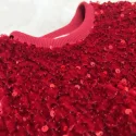 Baby Girls Sequined Flower Girl Dress Toddler Princess Tulle Tutu Pageant Ball Gowns (4)