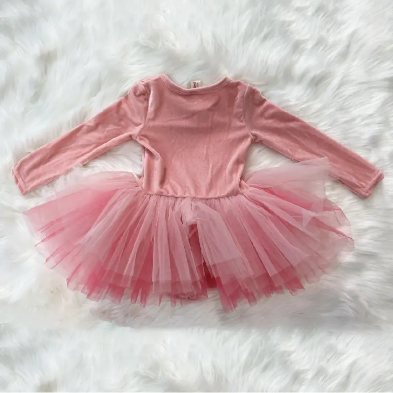 Toddler Baby Girl Dress Tulle Tutu Outfit 1-5T Girls Dresses Clothes (1)