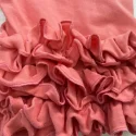 baby Little Girls Solid Ruffles Cotton Shorts Pants (1)