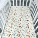 Design Fitted Baby print Crib Sheet