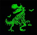 Dinosaur_ Black_ Orange_ White a22 02