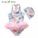 One piece Swimwear kids Baby girls ballerina dress Manufacturer