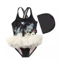 One piece Swimwear kids Baby girls ballerina dress Manufacturer (9)