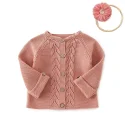 Custom Kids Baby Girls' Fall Winter Cardigan Sweaters Coats