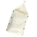 Newborn Baby Wrap Swaddle Blanket Knit Sleeping Bag (2)