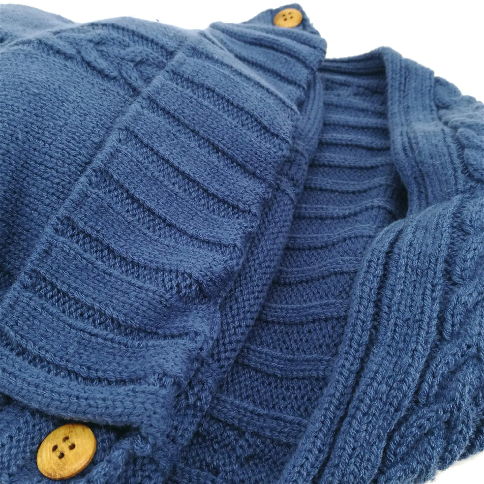 Newborn Baby Wrap Swaddle Blanket Knit Sleeping Bag (8)