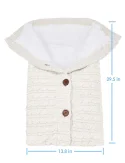 Baby Sleeping Bag Envelope Winter Knit Wool Sleepsack (7)