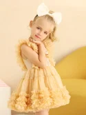 Yellow girls dress (3)