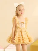Yellow girls dress (2)