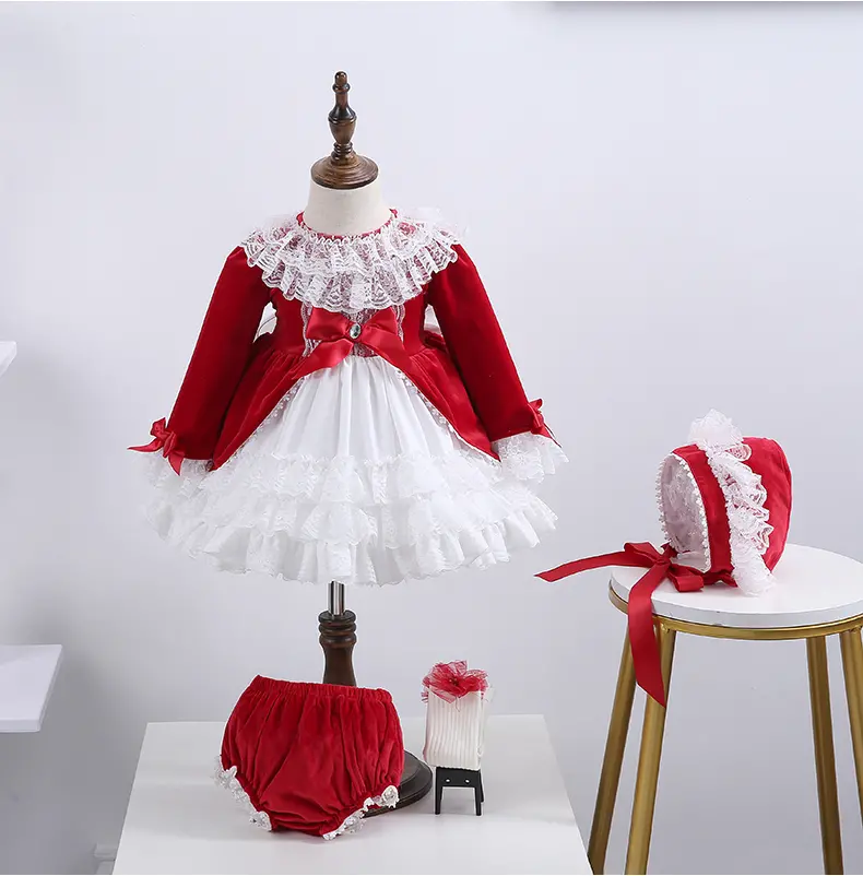 spanish dresses for girls details (3)