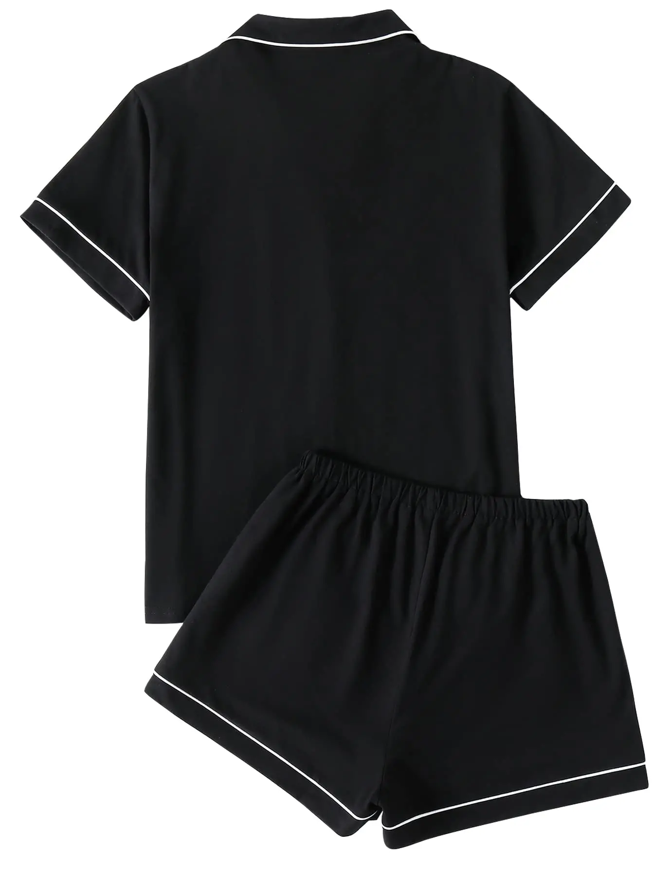 OEM ODM Women's Pajamas shorts Set Cotton pjs sets