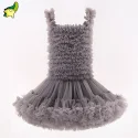 Tutu dress gray