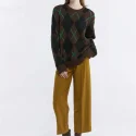 rhombus women wool sweater (6)