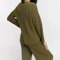 Slit Cashmere Sweater set (2)