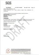 Swimwer Flammability retardant sunscreen test report
