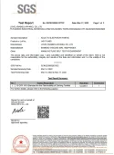 Bamboo viscose 95%, spandex 5% Flammability of adult's sleepwear fabric test