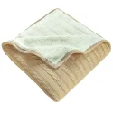 Custom Made Knitted Sherpa Twin Blanket