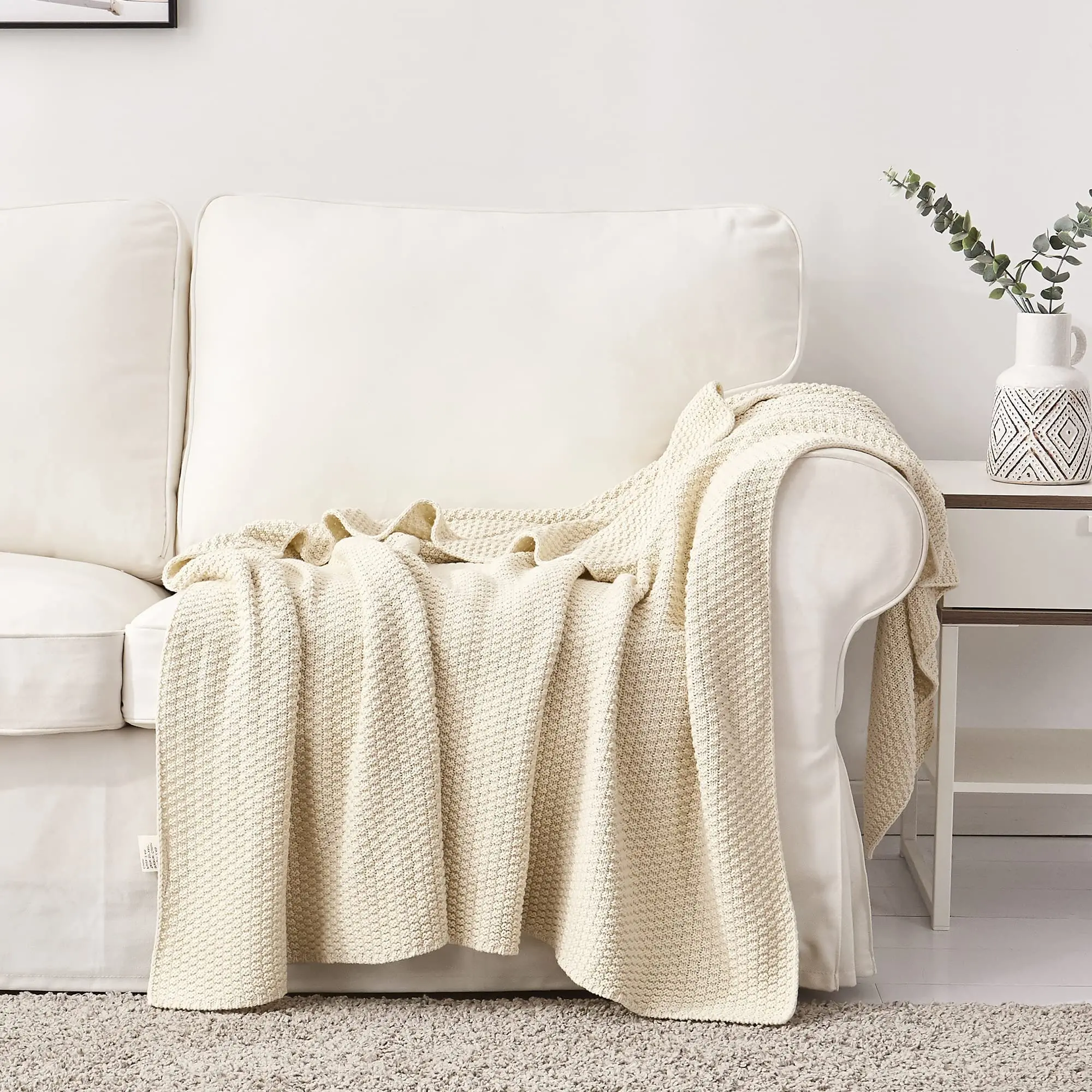 Knitted sofa Blanket (4)