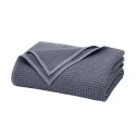 Custom Waffle 100% Organic Cotton Blanket supplier