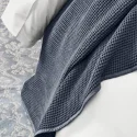 Grey Waffle Organic Cotton Blanket (2)