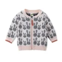 Supplier Baby Girls Knitted Cardigan Sweater-Lovelybabies