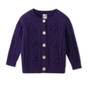 OEM Pompoms Soft Cardigan Sweater Kids Clothing china