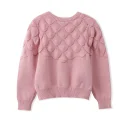 Pink baby cardigan (6)