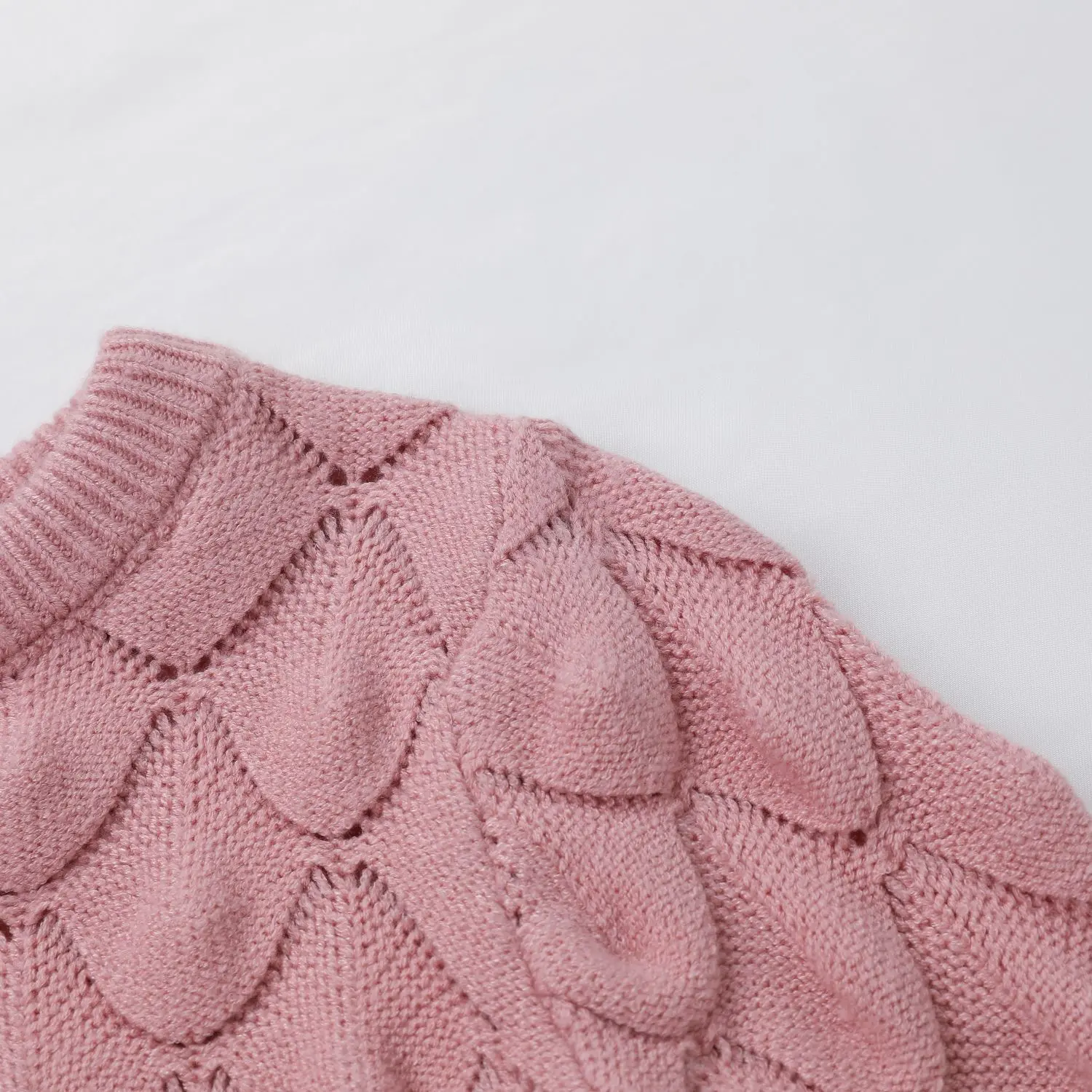 Pink baby cardigan (9)