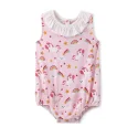 ODM Sleeveless Onsies for Baby Girls' Bodysuits