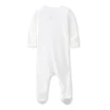 Infant waffle romper (2)