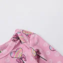 Newborn Girl Cotton Print Knotted Gowns (2)