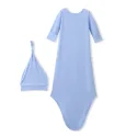 Infant solid Knotted Gowns (10)