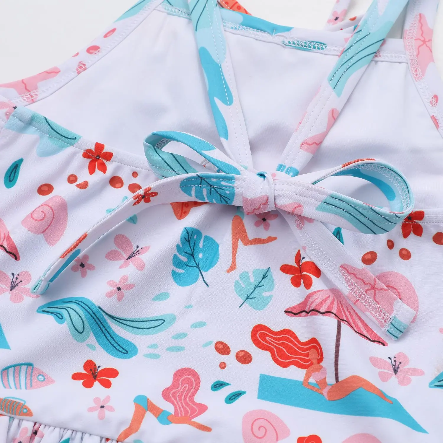 Baby Girls' One-Piece Swimsuit (5)
