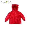 Custom Outdoor Stand Collar Kids waterproof puffer jacket