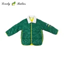 Custom infant turn-down collar puffer coat 3T-6T