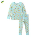 Custom Tee and Pant 2-Piece PJ Set 100% Organic Cotton