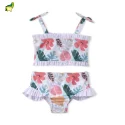 Toddler Girls Bathing Suits ruffled 2 Piece Kids Swimsuits Manufacturer