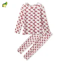Custom Bamboo Fibers Viscose Kids Pajamas sets