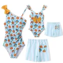 Custom Family Matching Swimwear One Piece Bathing Suit