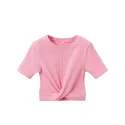 Custom Girls Shirt Twist Front T-Shirt Tops