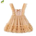 Wholesale Toddler Girls Yellow Tutu Dress
