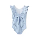 Girls striped Swimsuit (9)