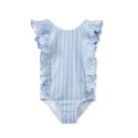Girls striped Swimsuit (8)